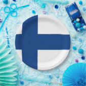 Vlag van Finland Papieren Bordje (Feest)