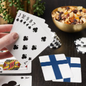 Vlag van Finland Pokerkaarten (Insitu)