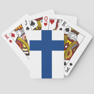 Vlag van Finland Pokerkaarten