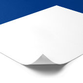 Vlag van Finland Poster (Hoek)