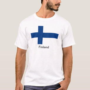 Vlag van Finland T-shirt