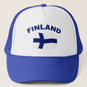 Vlag van Finland Trucker Pet