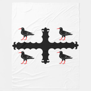 Vlag van Flintshire Fleece Blanket