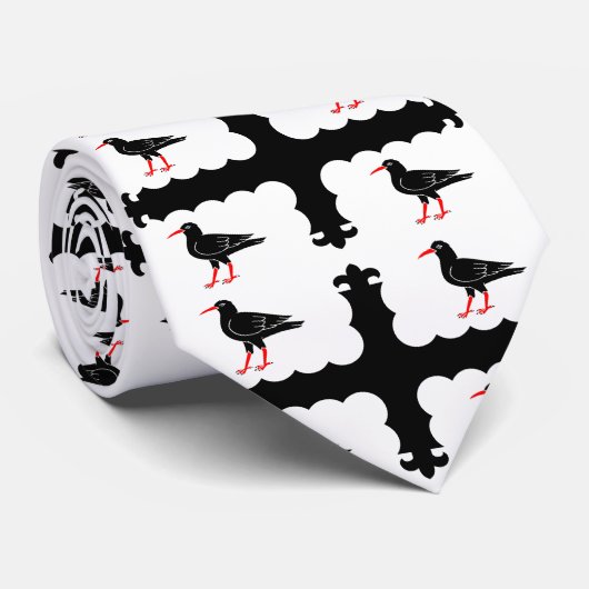 Vlag van Flintshire Stropdas (Opgerold)