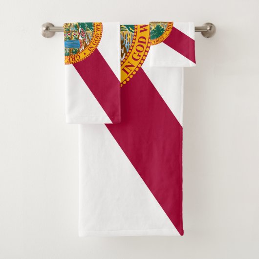 Vlag van Florida Bad Handdoek (Insitu)