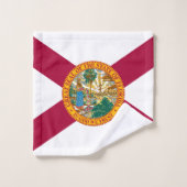 Vlag van Florida Bad Handdoek (Wasdoekje)