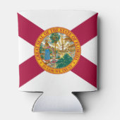 Vlag van Florida Blikjeskoeler (Achterkant)