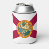 Vlag van Florida Blikjeskoeler (Blikje Achterkant)