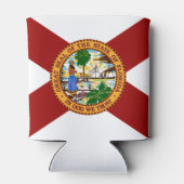 Vlag van Florida Blikjeskoeler (Achterkant)