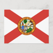 Vlag van Florida Briefkaart (Voorkant)