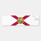 Vlag van Florida Bumpersticker (Voorkant)