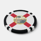 Vlag van Florida: De Sunshine State van de Floridi Poker Chips (Enkel)