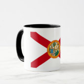 Vlag van Florida: De Sunshine State van Floridians Mok (Voorkant links)