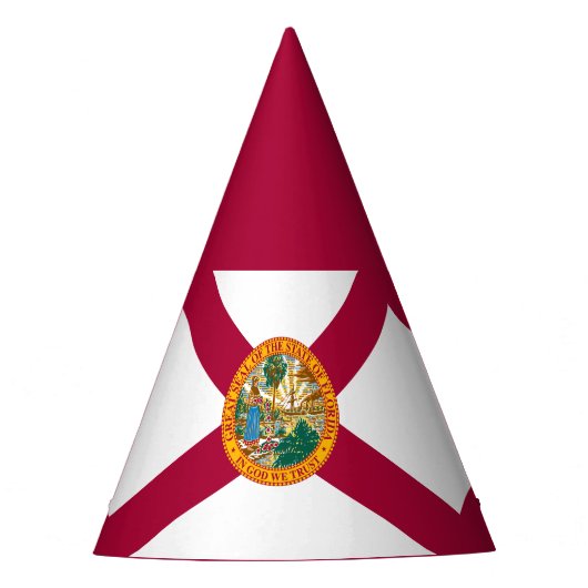 Vlag van Florida Feesthoedjes (Voorkant)