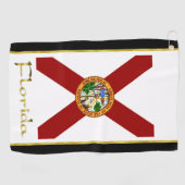 vlag van Florida Golfhanddoek (Horizontaal)