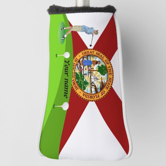 vlag van Florida Golfheadcover (Draai 90)