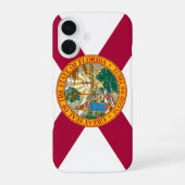 Vlag van Florida iPhone 16 Hoesje (Achterkant)