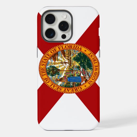 Vlag van Florida iPhone Hoesje (Achterkant)
