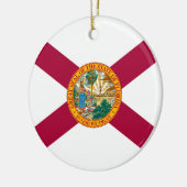 Vlag van Florida Keramisch Ornament (Links)
