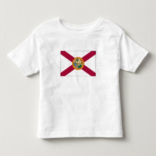 Vlag van Florida Kinder Shirts (Voorkant)