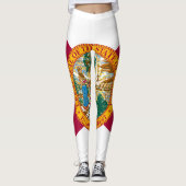 vlag van Florida Leggings (Voorkant)