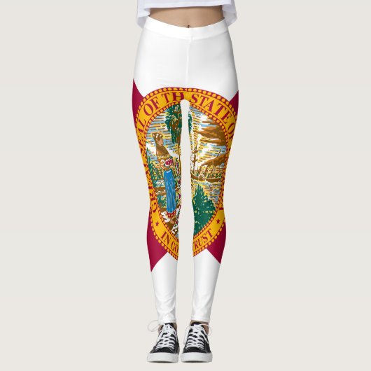 vlag van Florida Leggings (Voorkant)