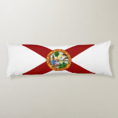 vlag van Florida Lichaamskussen (Achterkant)