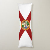 vlag van Florida Lichaamskussen (Achterkant (Verticaal))