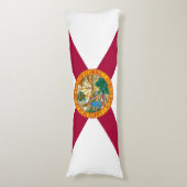 Vlag van Florida Lichaamskussen (Voorkant Verticaal)
