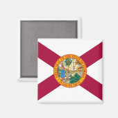 vlag van Florida Magneet (Voorkant / Achterkant)