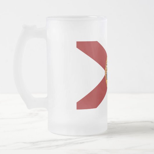 vlag van Florida Matglas Bierpul (Links)