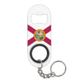 Vlag van Florida Mini Flessenopener (Achterkant)