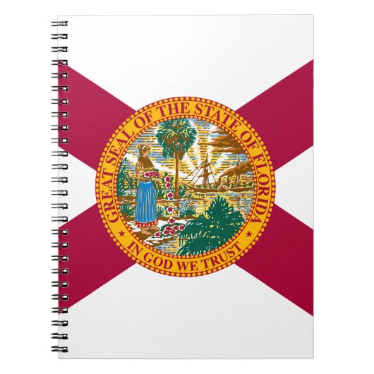 Vlag van Florida Notitieboek (Voorkant)