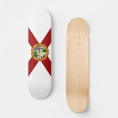 vlag van Florida Persoonlijk Skateboard (Voorkant)