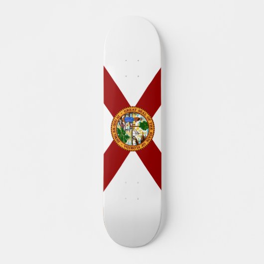 vlag van Florida Persoonlijk Skateboard (Voorkant)