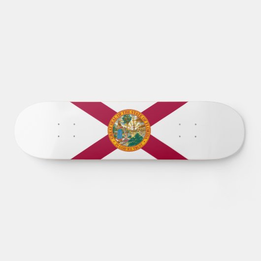 Vlag van Florida Persoonlijk Skateboard (Horizontaal)