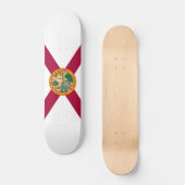 Vlag van Florida Persoonlijk Skateboard (Voorkant)