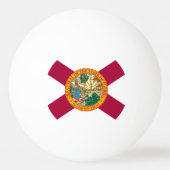 Vlag van Florida Pingpongbal (Voorkant)