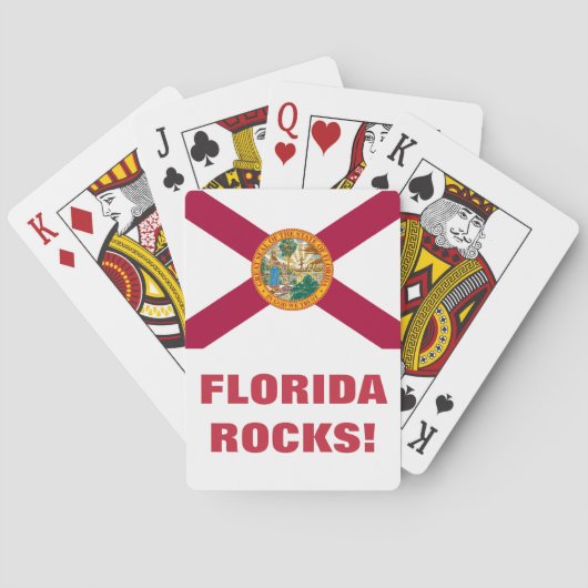 VLAG VAN FLORIDA POKERKAARTEN (Achterkant)