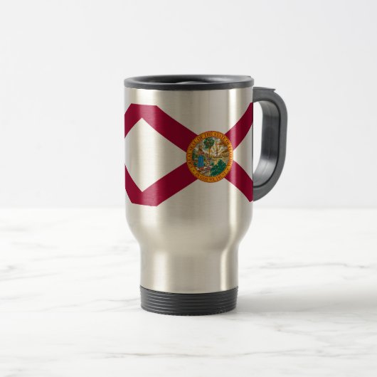 vlag van Florida Reisbeker (Voorkant rechts)