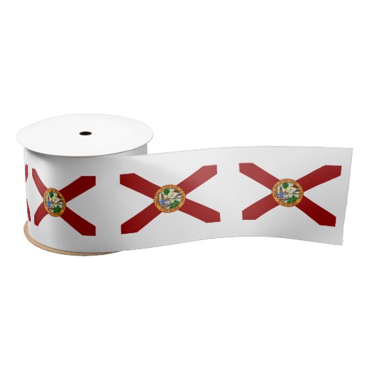 vlag van Florida Satijnen Lint (Spoel)