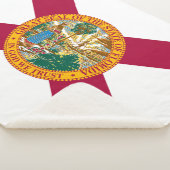 Vlag van Florida Sherpa Deken (3/4)