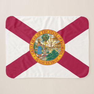 Vlag van Florida Sherpa Deken