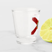 vlag van Florida Shot Glas (Links)