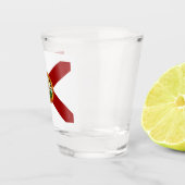 vlag van Florida Shot Glas (Rechts)