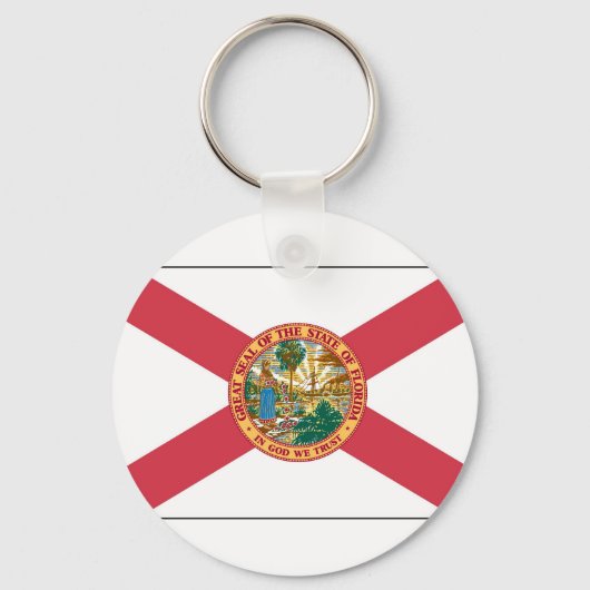 vlag van Florida Sleutelhanger (Voorkant)