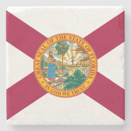 Vlag van Florida Stenen Onderzetter