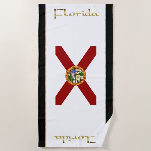 Vlag van Florida Strandlaken (Voorkant)