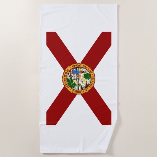 vlag van Florida Strandlaken (Voorkant)