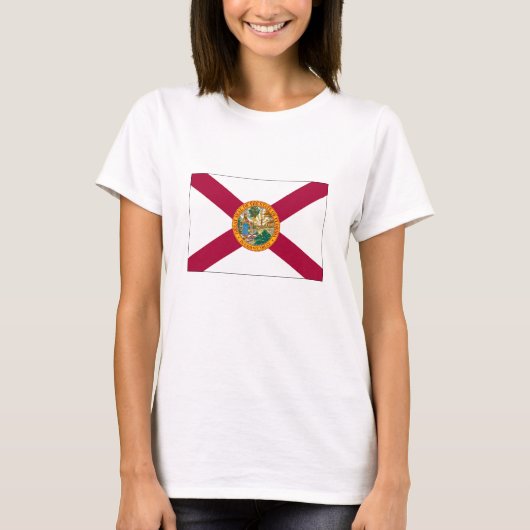 Vlag van Florida T-shirt (Voorkant)